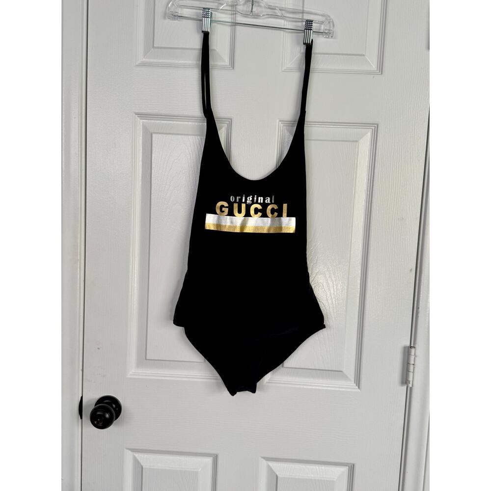 Gucci One Piece Swimsuit Size Medium Authentic - Picture 7 of 11